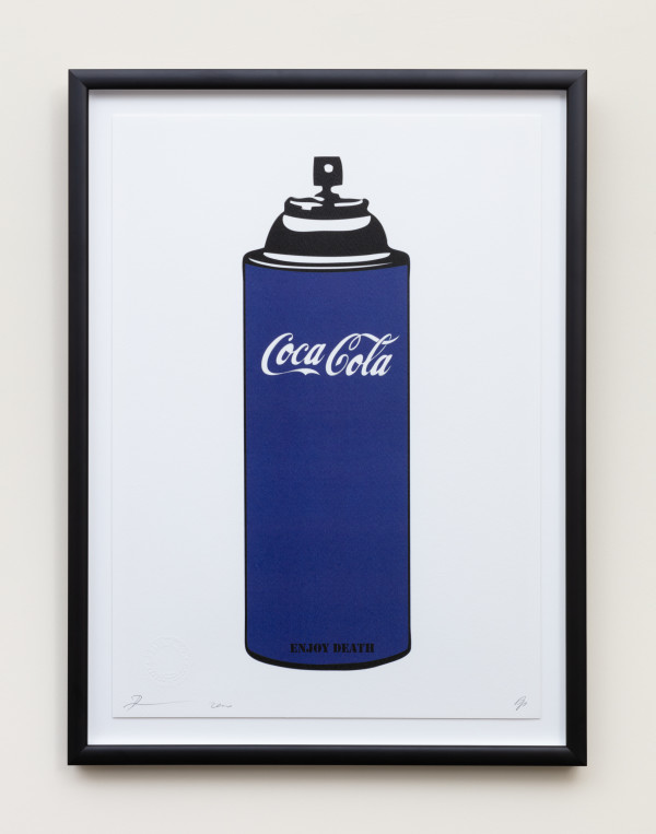 Spraycoke Can Purple by DEATH NYC