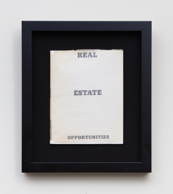 Real Estate Opportunities by Ed Ruscha