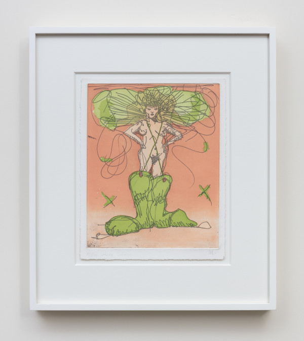 Boot Fairy (fifth state color 2) by Claes Oldenburg