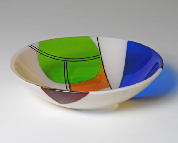 A Bowl For Sophie by Scheller's Macoupin Prairie Glassworks