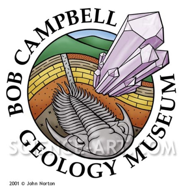 Campbell Geology Museum Logo by John Norton