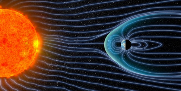 Solar wind and Earth's magnetic field by Dr Jon Heras