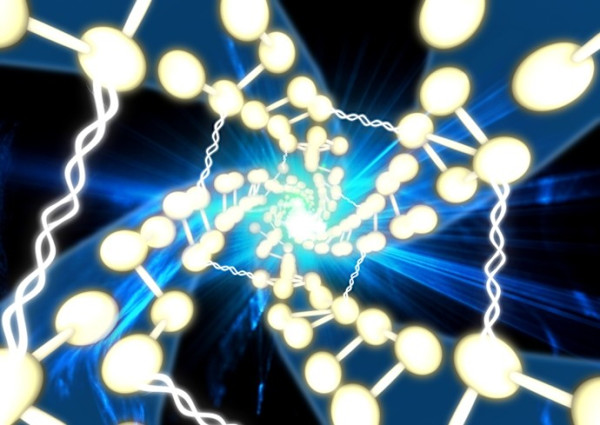 Quantum Computing - Spiral Qubit Crosslinks by Dr Jon Heras
