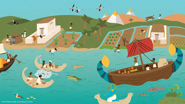 The River Nile by Sara Cramb