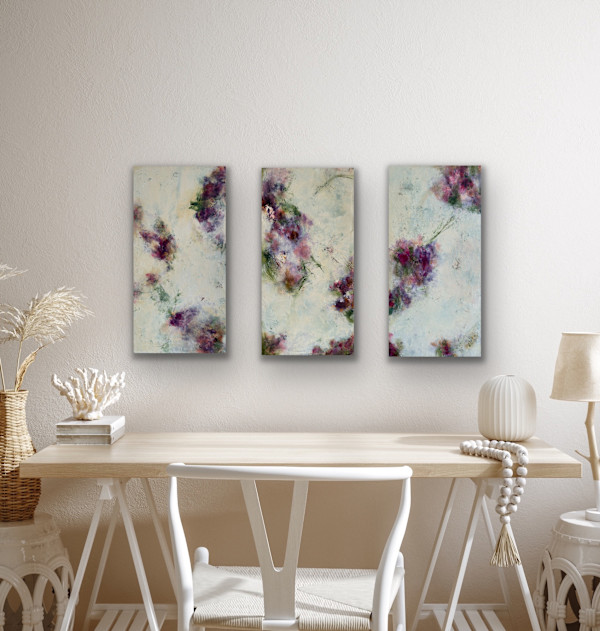 Lilacs 1,2,3 by Nicole Cromwell