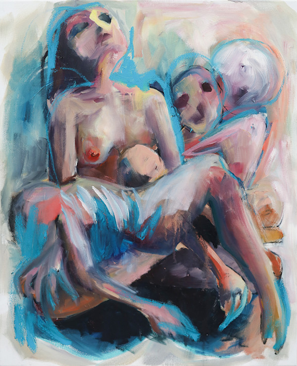 Female Carrying bodies (Martyr) by Erin Dutton Drakeford, Image 1.