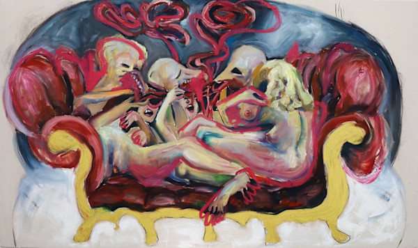 sofa savages $2150 by Erin Dutton Drakeford, Image 1.