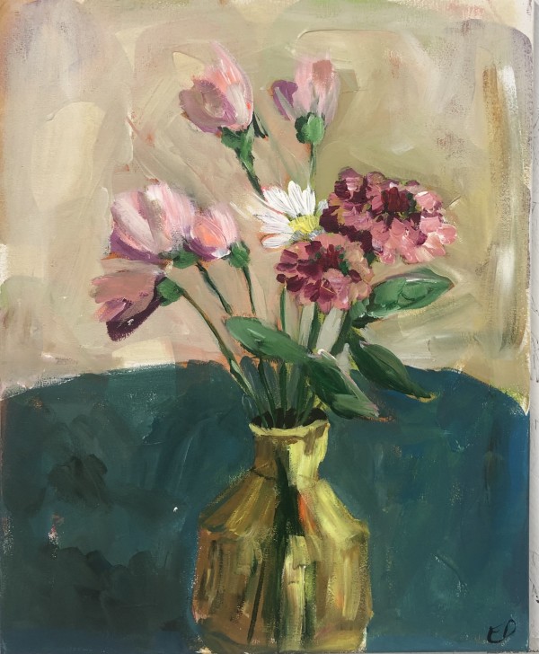 yellow vase by Erin Dutton Drakeford