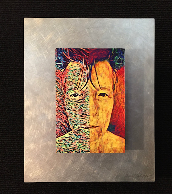 Twin:Two Sides: Evolution Series Sculptural 8x10 by Susan Detroy