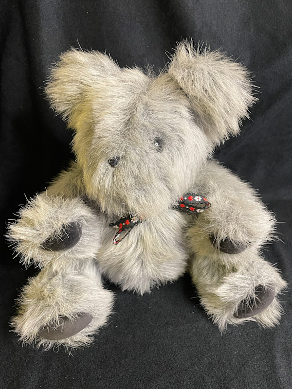 Jointed Fuzzy Bear by Susan Detroy
