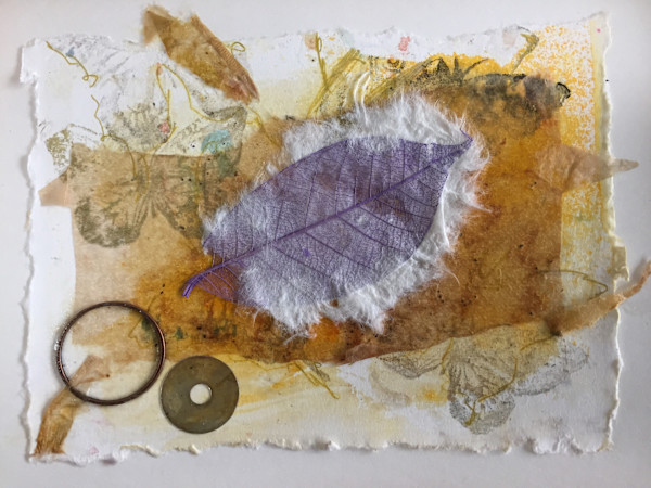 Feather Card by Susan Detroy