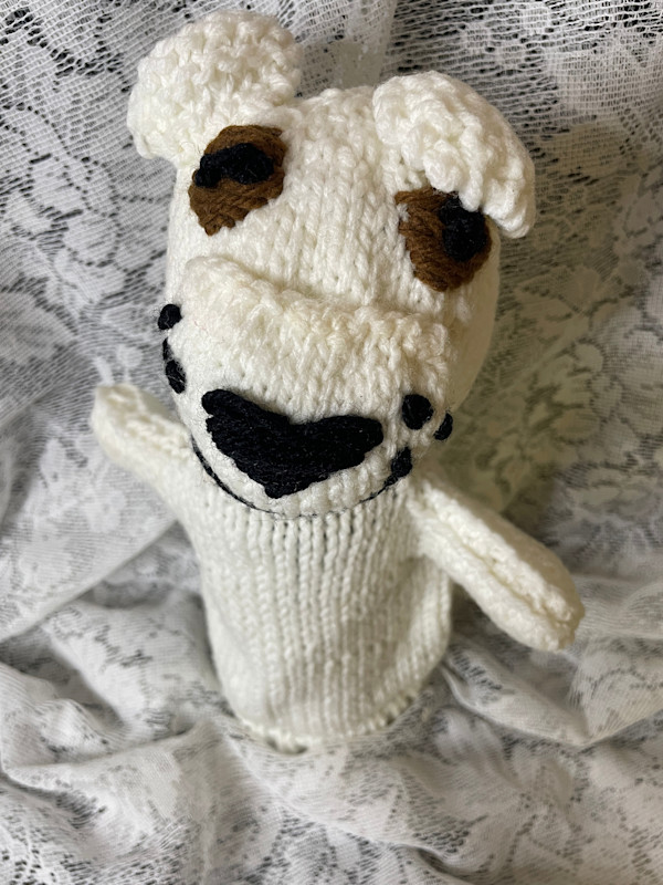 White Bear Puppet by Susan Detroy, Image 1.