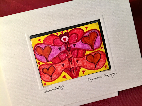 Dragonfly with Hearts by Susan Detroy