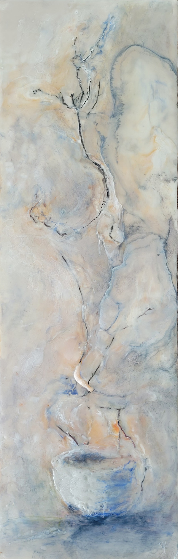 Roots rising from cup by SP Estes