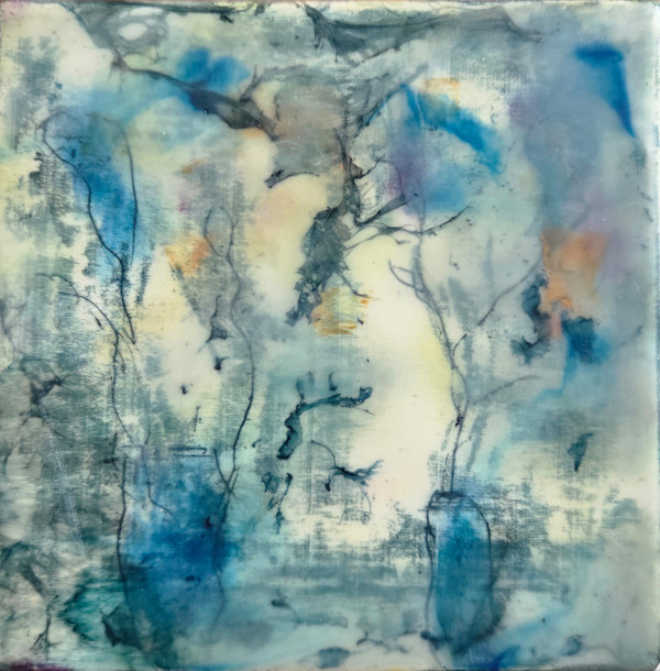 Still Life, Ink and Wax by SP Estes