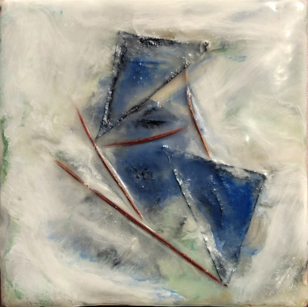 Blue Kites in Pines by SP  Scotti Estes, Image 1.