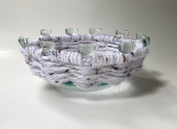 Bowl with Wool by Claudia Henao