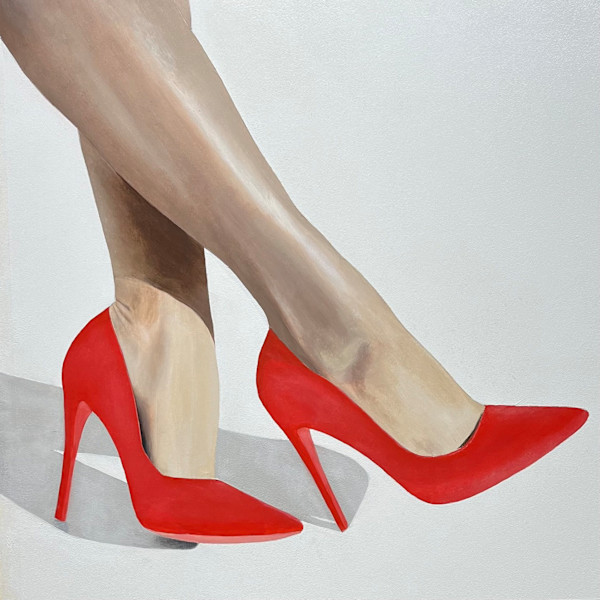 RED SHOES by CLARK W FOBES
