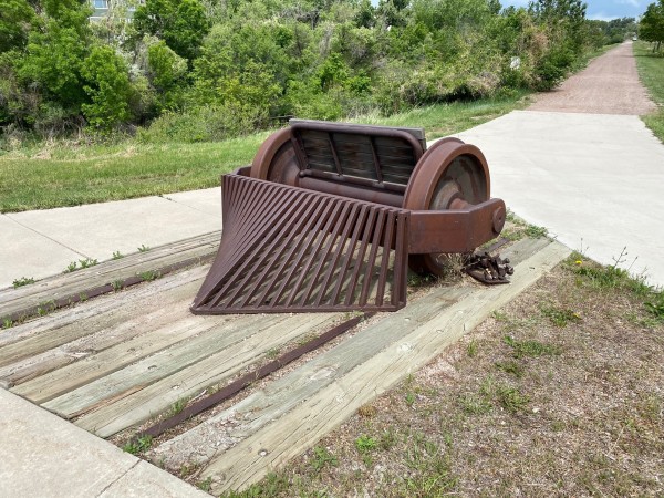 Railroad Spur Bench by H. William Woodcock