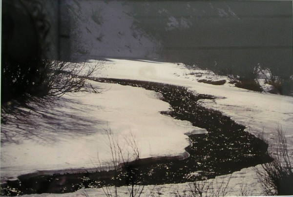 Untitled - stream in snow by Joe McHenry