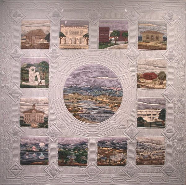 David's Home Town (Littleton Centennial Quilt) by Marie A. Conway