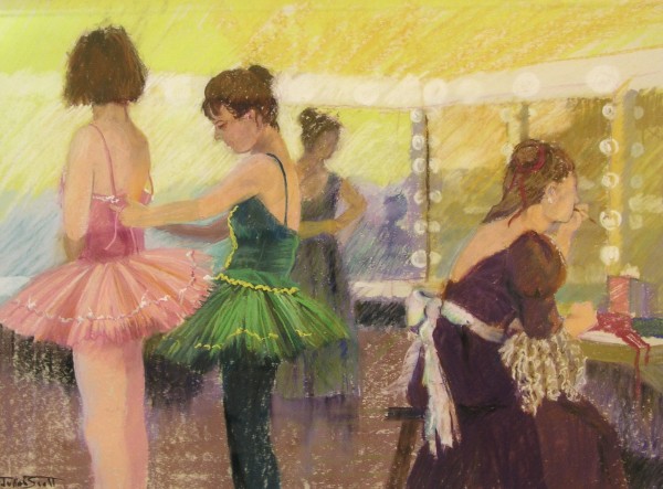Untitled - ballet dancers by Judith A. Scott
