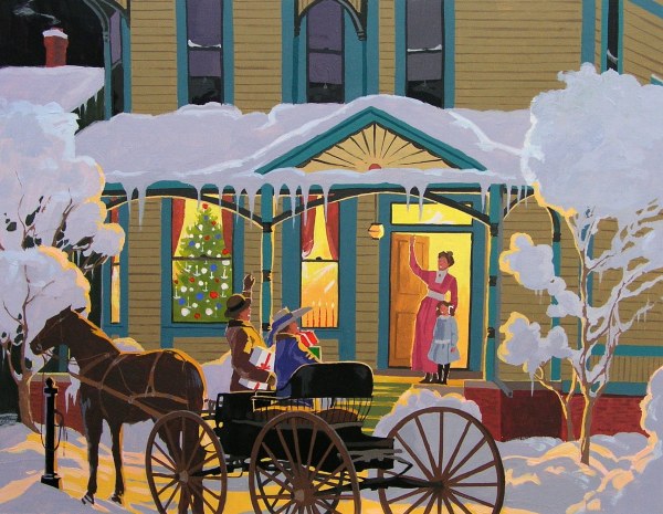 Christmas 1910 by Kim Mackey