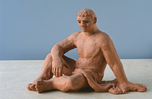 Seated Male Figure by William Underhill