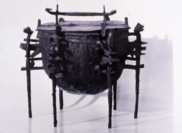 Lidded Cauldron by William Underhill