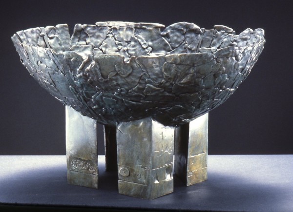Rough Edge Modeled Bowl by William Underhill