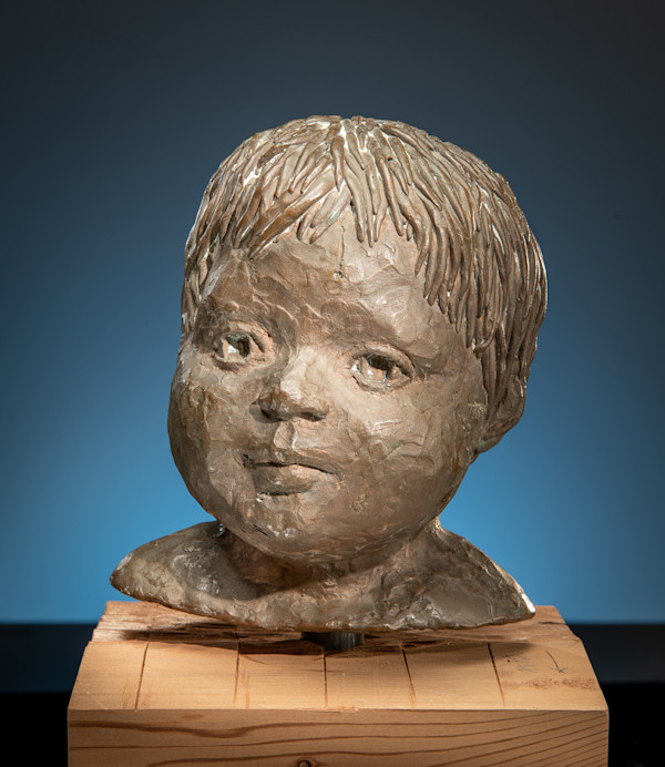 Portrait of Sarah Underhill, age 2 by William Underhill