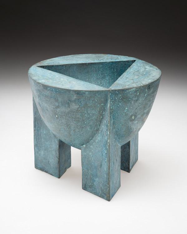 Blue Tripod Yantra by William Underhill