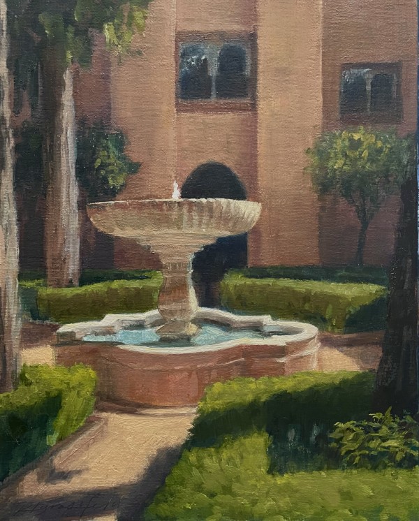 Alhambra Fountain by Katherine Grossfeld
