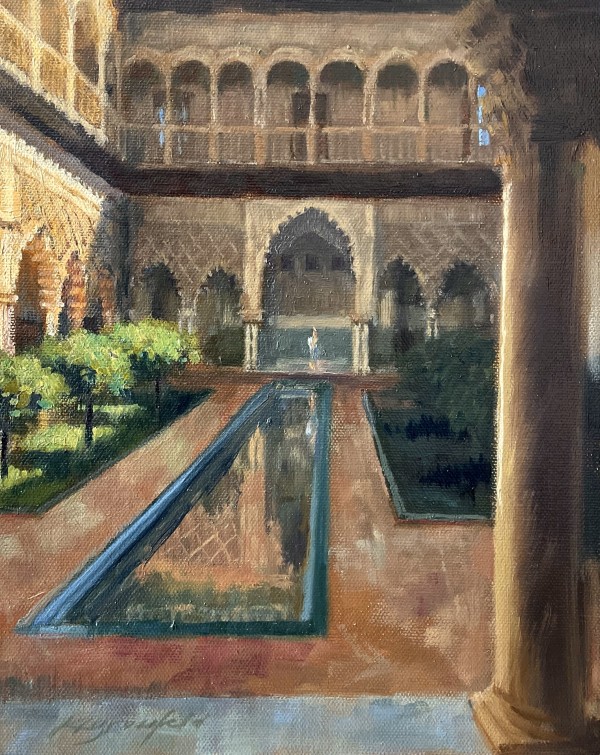 Alhambra Pause by Katherine Grossfeld