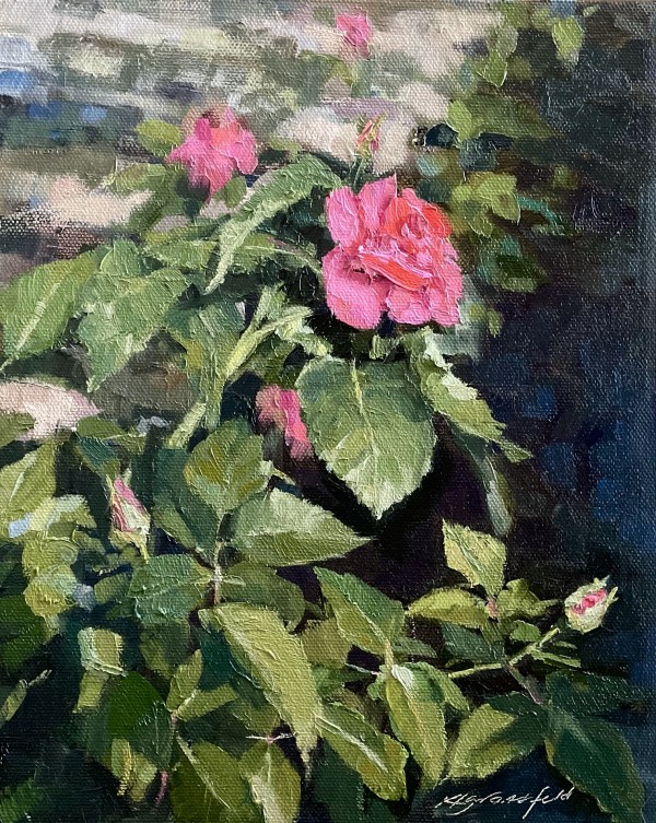 Alhambra Roses by Katherine Grossfeld