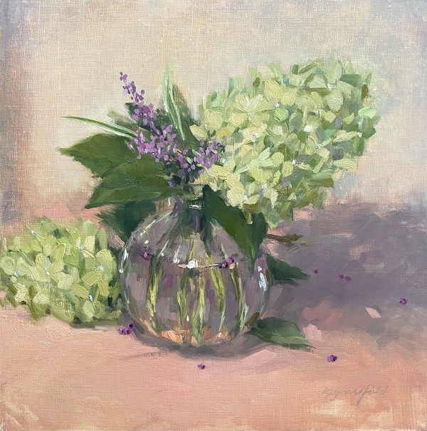 Rippled Vase by Katherine Grossfeld