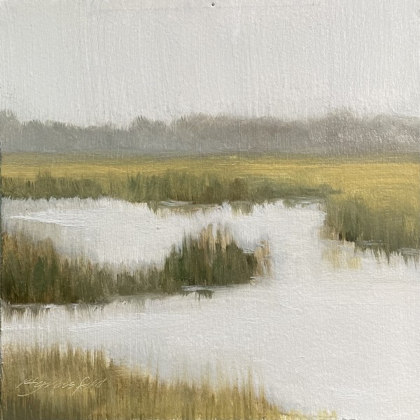 Salt Marsh Rain by Katherine Grossfeld