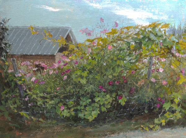 The Fence and the Vine by Katherine Grossfeld