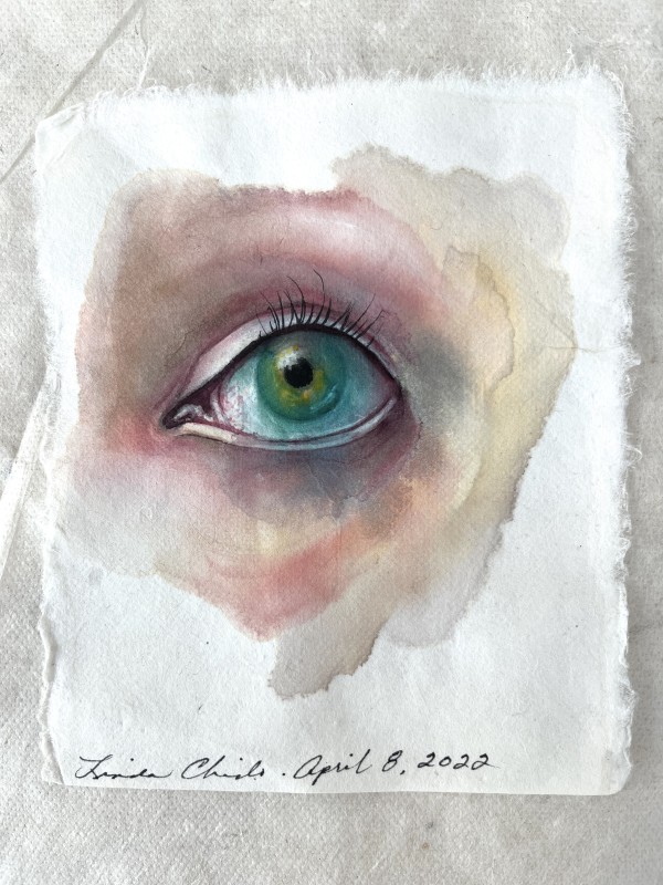 Assemblage Eye by Linda Chido
