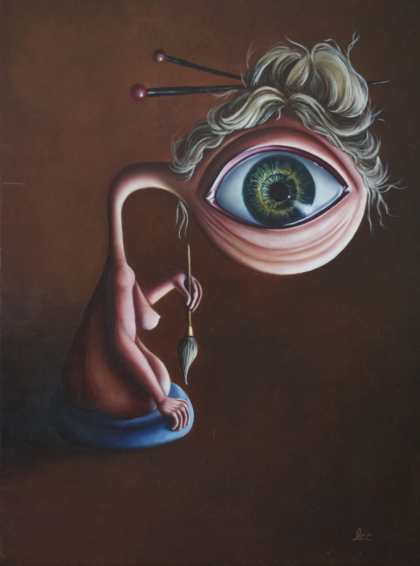 The Eyeball Lady by Linda Chido