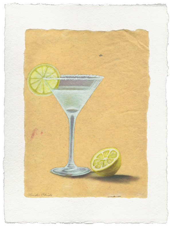 Lemon White Cocktail by Linda Chido