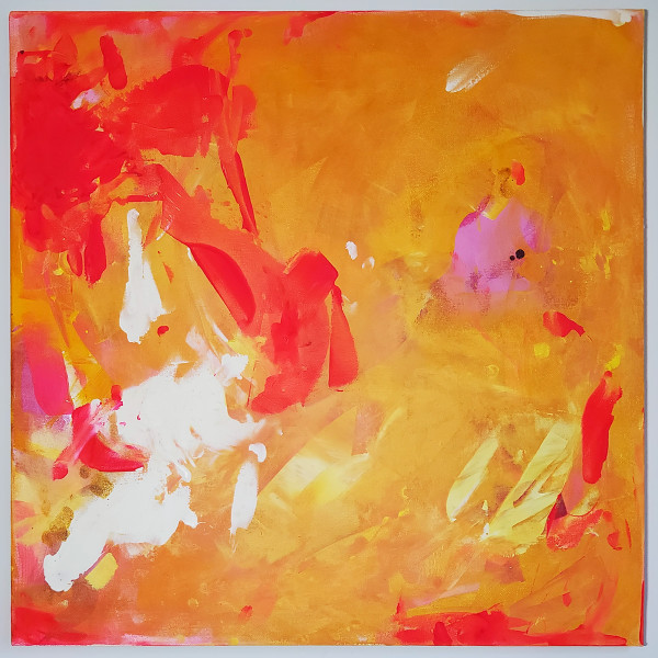Yellow Abstract No. 4 by Jessica Kissack