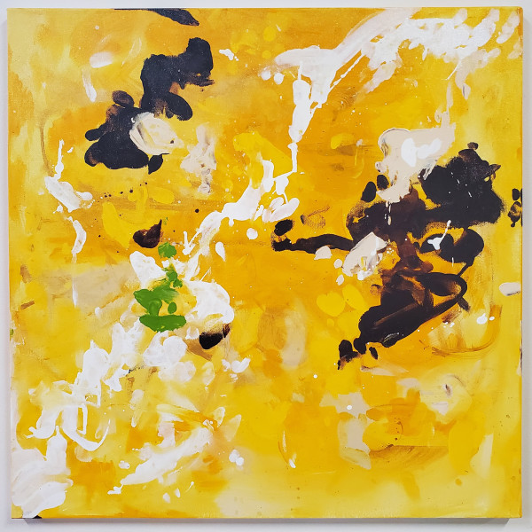 Yellow Abstract No. 5 by Jessica Kissack