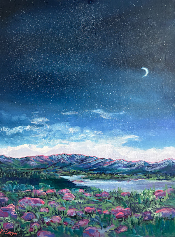 Crescent Dreams Horizon Glow by Kelly Frappier Larson