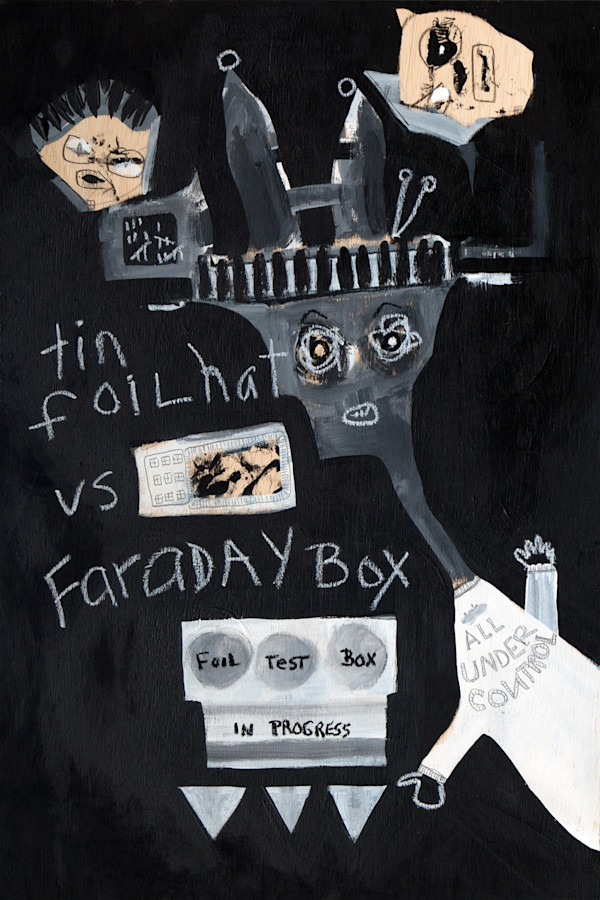 Tin Foil vs Faraday by Barbara Martin, Image 1.