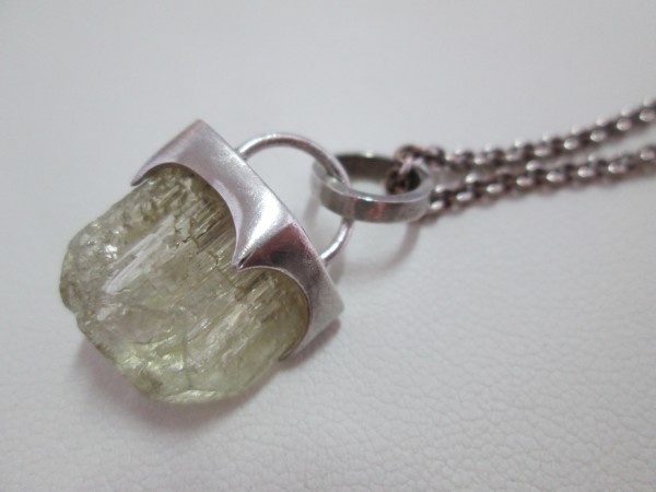Green Quartz Necklace by Hollis Bauer