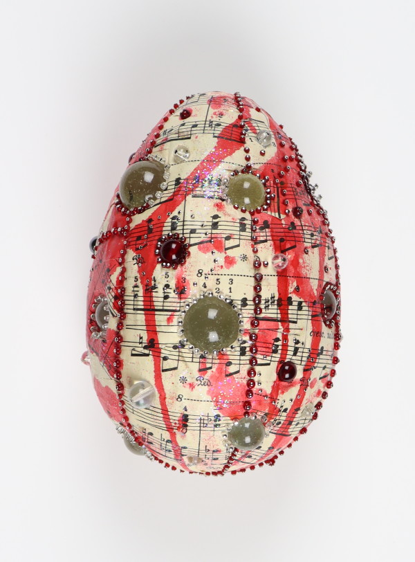 Untitled Egg Sculpture by Audra Skuodas