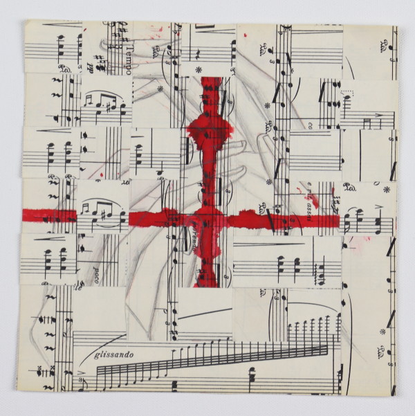 Untitled (Small Woven Collage) by Audra Skuodas