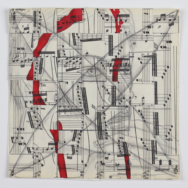 Untitled (Small Woven Collage) by Audra Skuodas