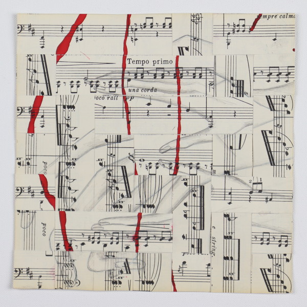 Untitled (Small Woven Collage) by Audra Skuodas